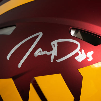 Jayden Daniels Signed Commanders Speed Full Size Authentic Helmet