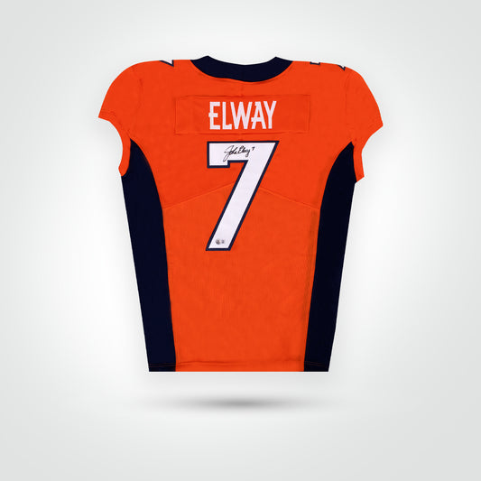 John Elway Signed Jersey