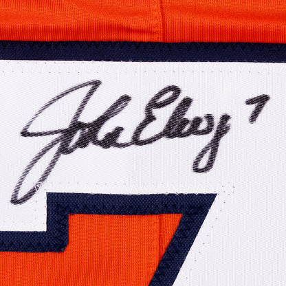 John Elway Signed Jersey