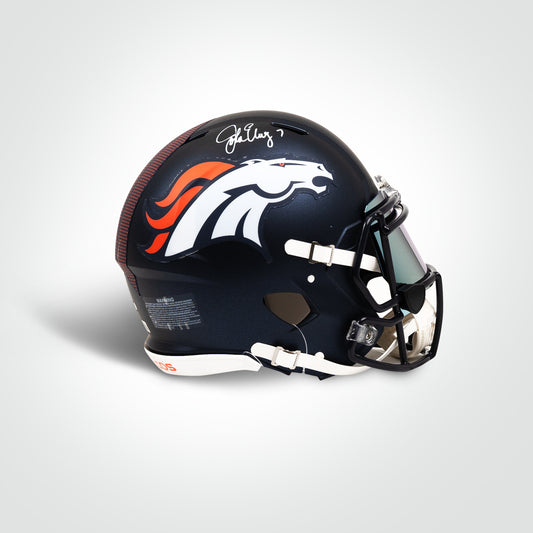 John Elway Signed Broncos Speed Full Size Authentic Helmet