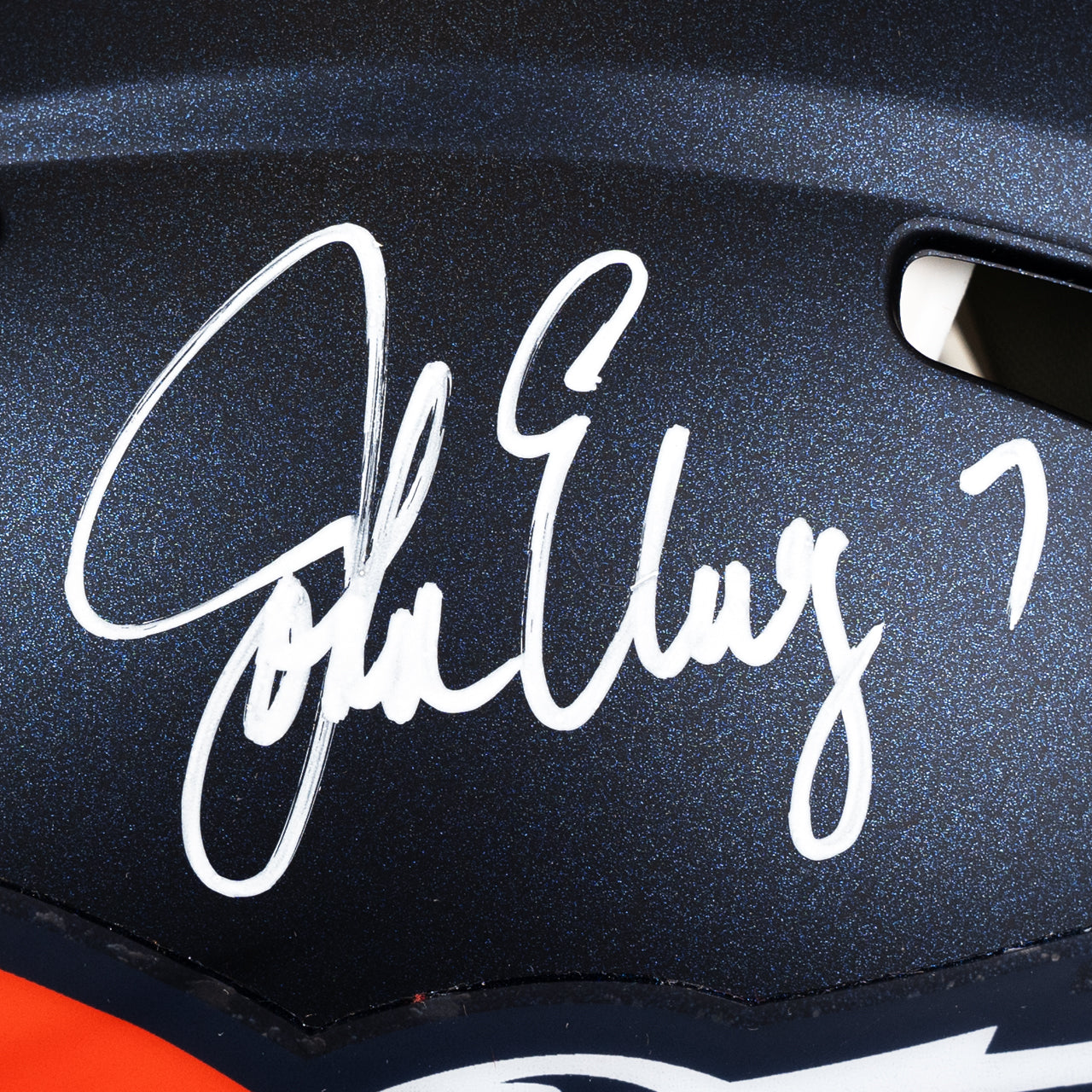 John Elway Signed Broncos Speed Full Size Authentic Helmet