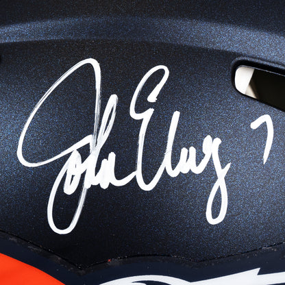 John Elway Signed Broncos Speed Full Size Authentic Helmet