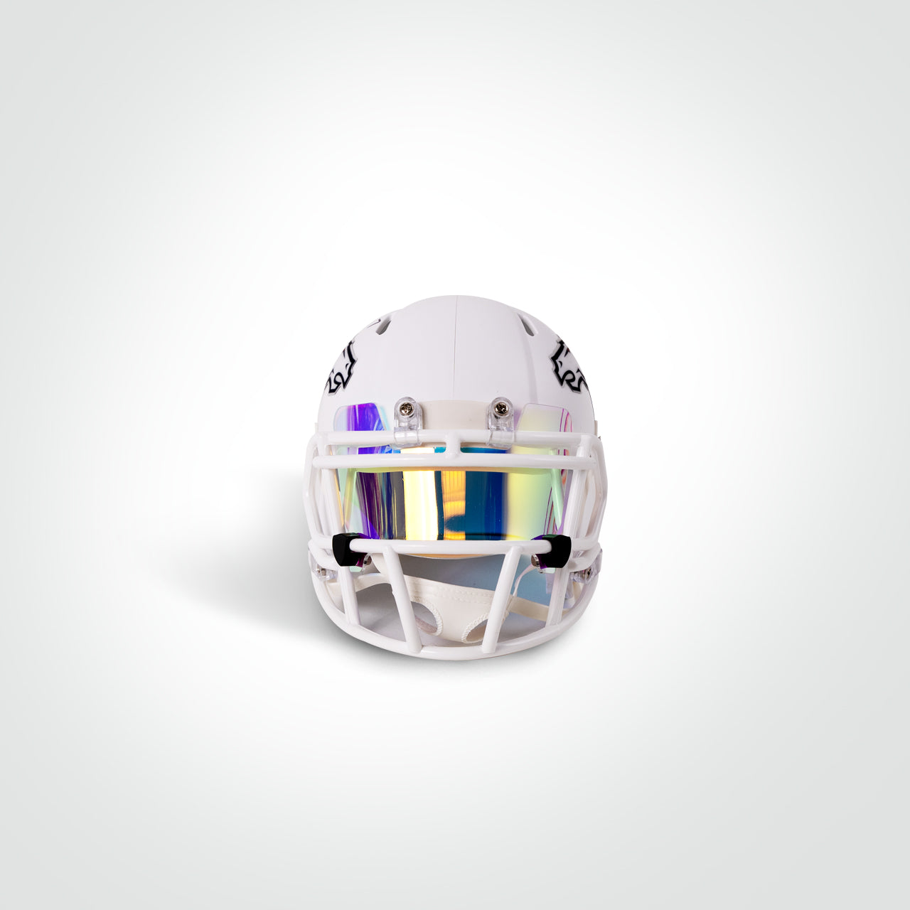 John Elway & Bo Nix Dual Signed Broncos Alternate Mini Helmet