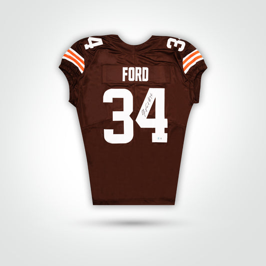 Jerome Ford Signed Jersey