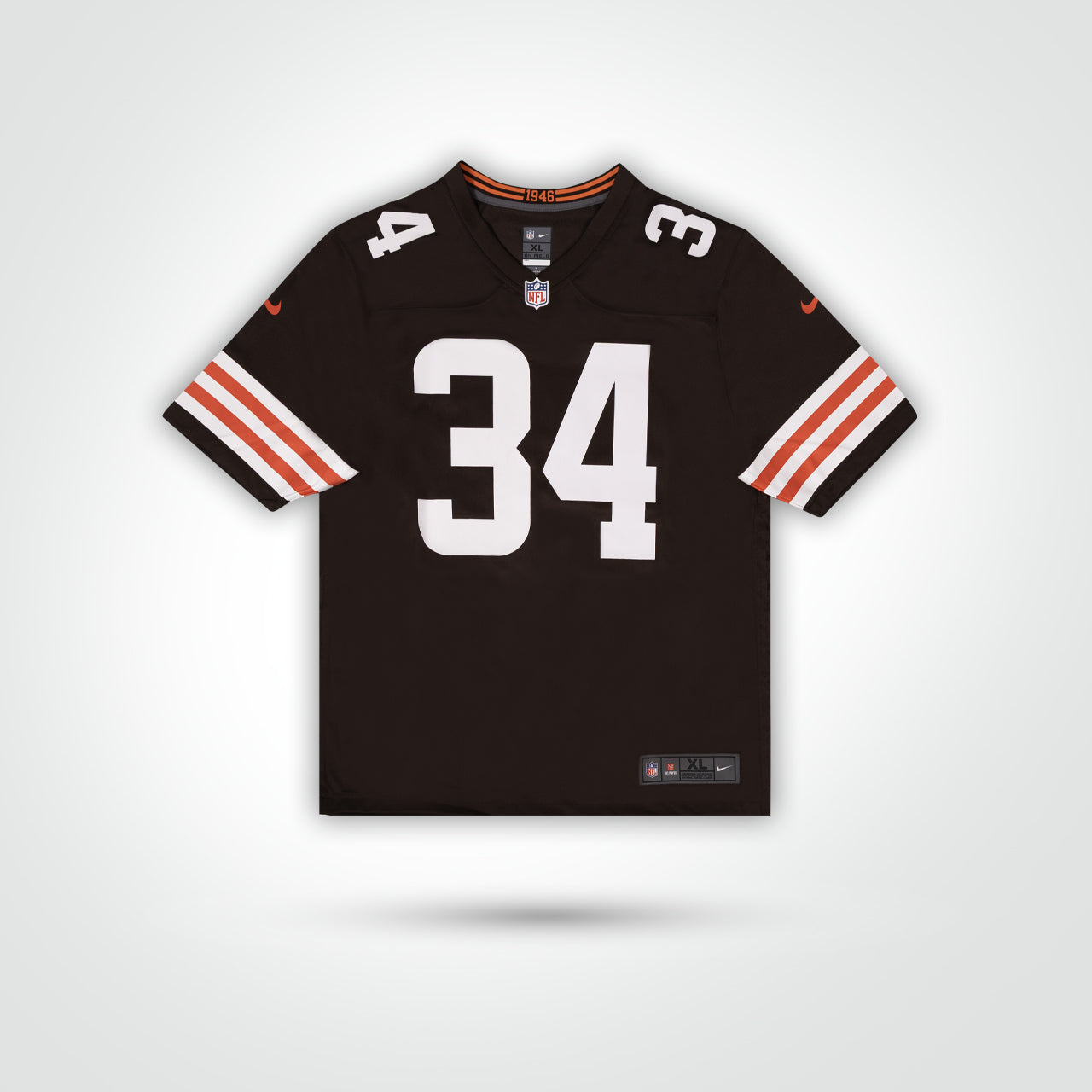 Jerome Ford Signed Browns Nike Game Jersey