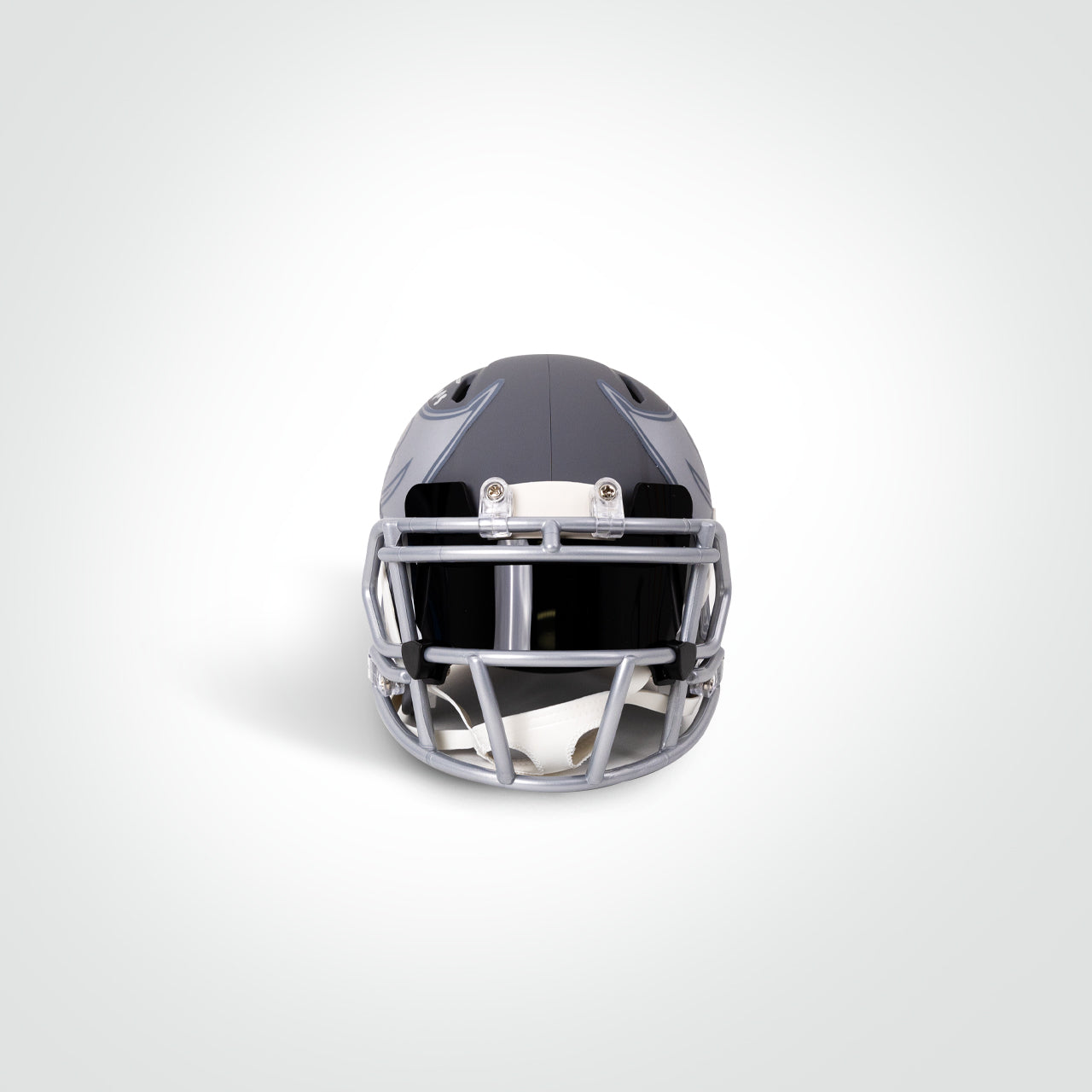 Jon Gruden Signed Buccaneers Slate Mini Helmet