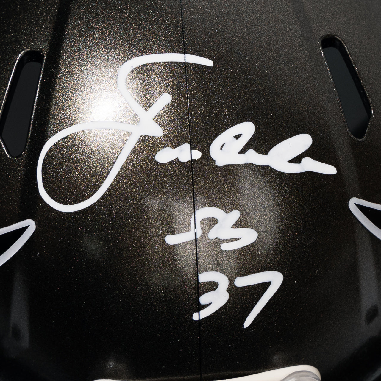 Jon Gruden Signed Buccaneers Speed Mini Helmet Inscribed "SB 37"