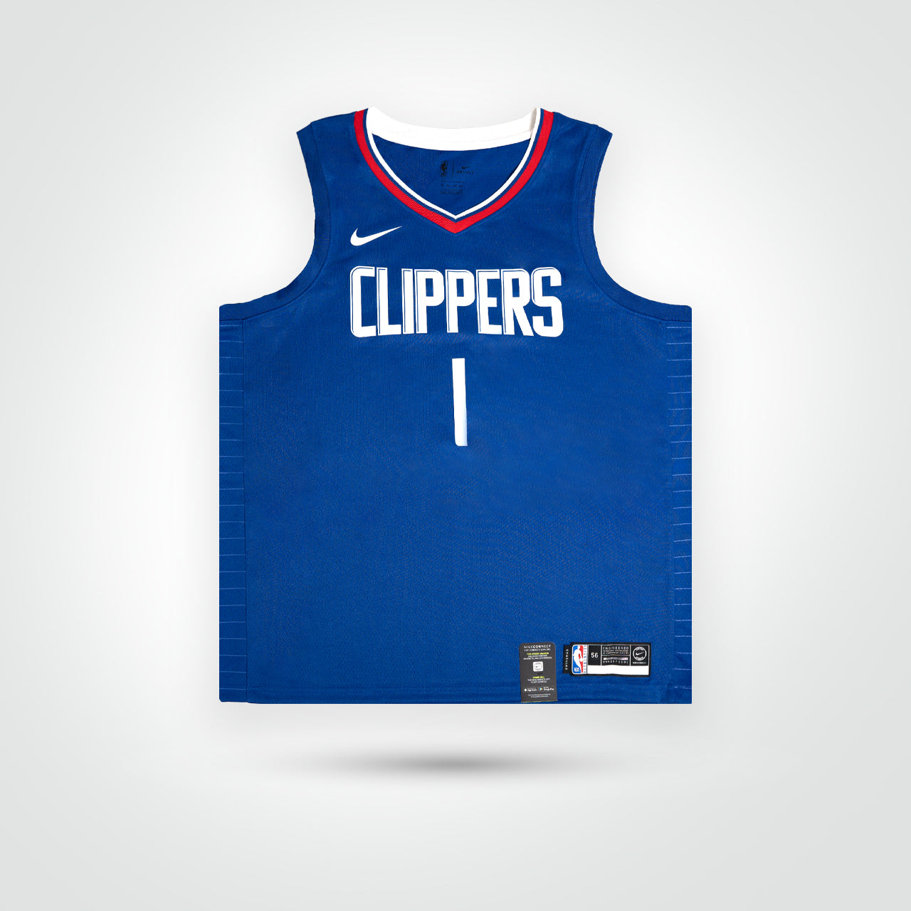 James Harden Signed Clippers Nike Swingman Jersey