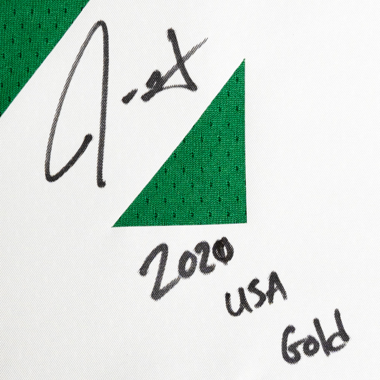 Jrue Holiday Signed Celtics Nike Jersey Inscribed "2020 USA Gold"