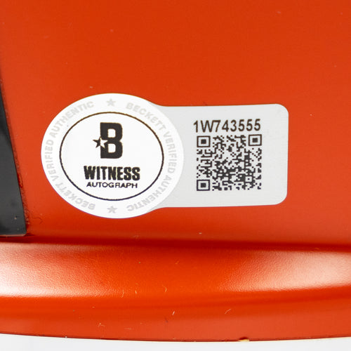 Jerry Jeudy Signed Browns Speed Full Size Replica Helmet - The Real Autograph