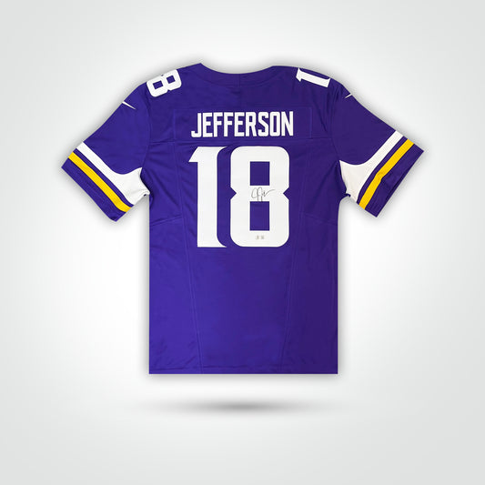 Justin Jefferson Signed Vikings Nike Limited Jersey
