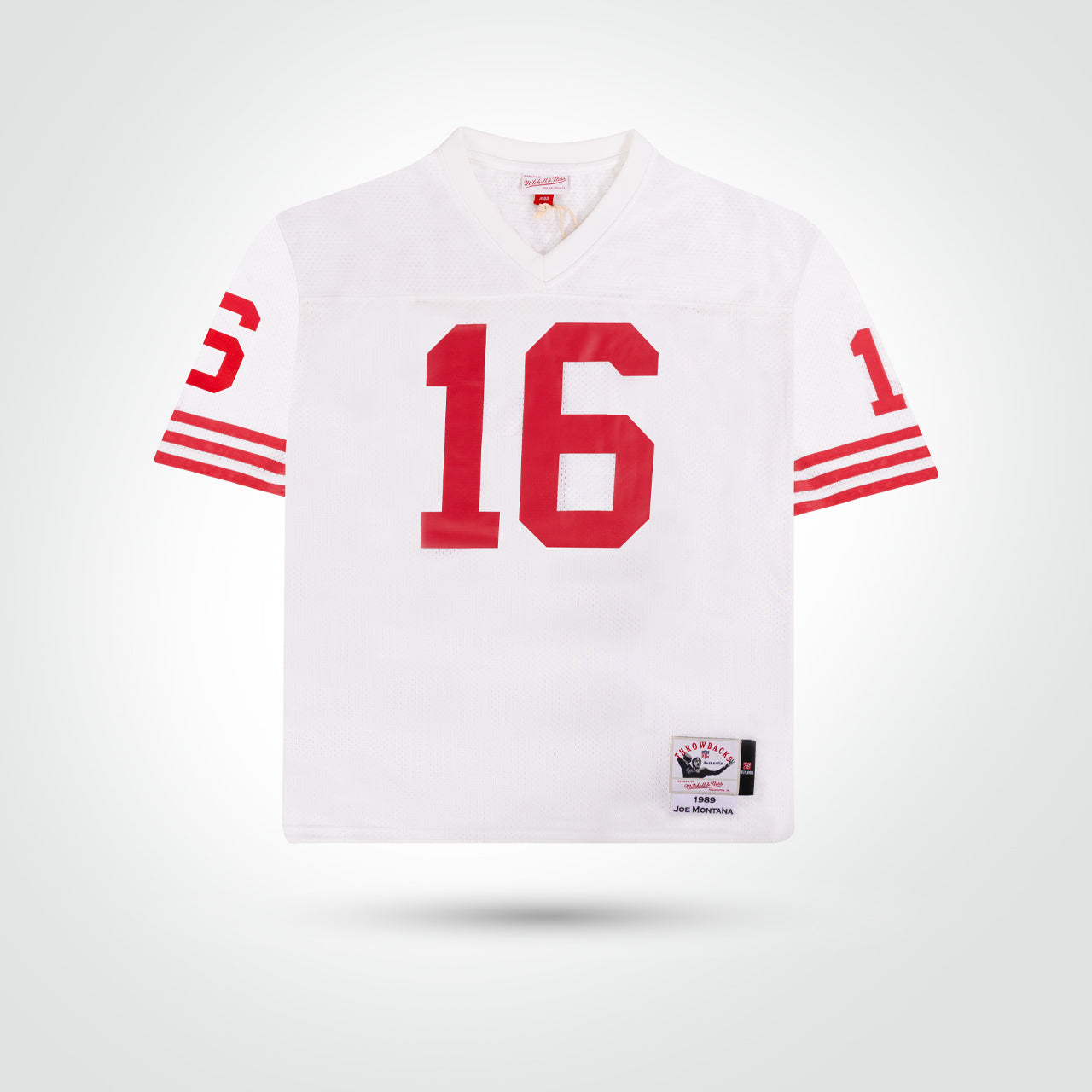 Joe Montana Signed 49ers Mitchell & Ness Authentic Jersey - The Real Autograph