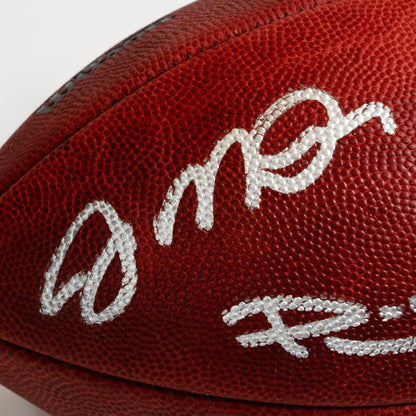 Tom Brady, Patrick Mahomes, and Joe Montana Triple Signed Duke Authentic Football