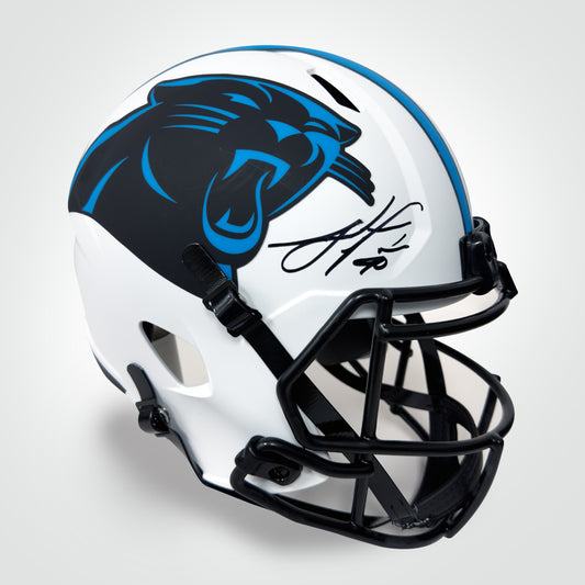 Julius Peppers Signed Panthers Lunar Eclipse Full Size Replica Helmet