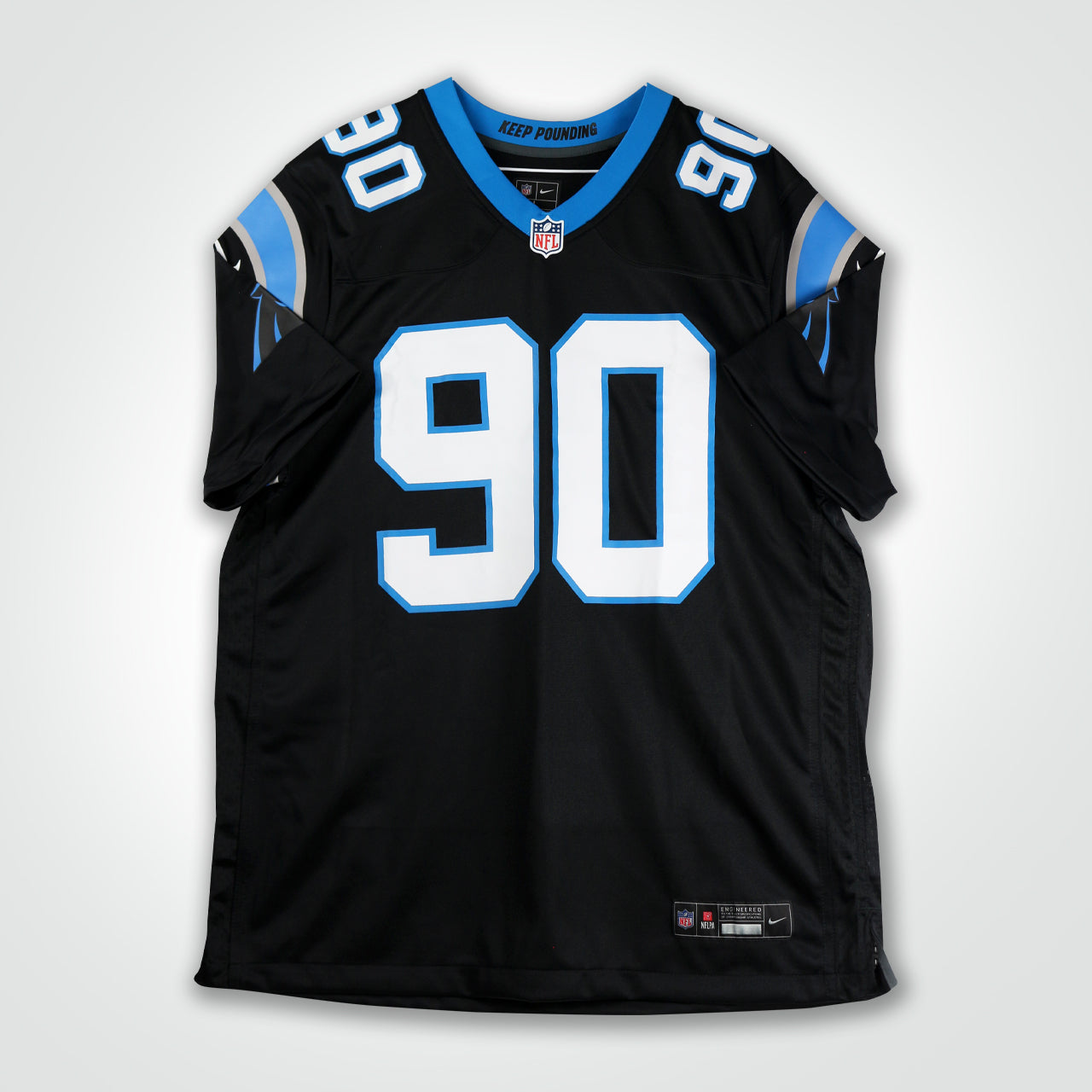 Julius Peppers Signed Panthers Nike Game Jersey