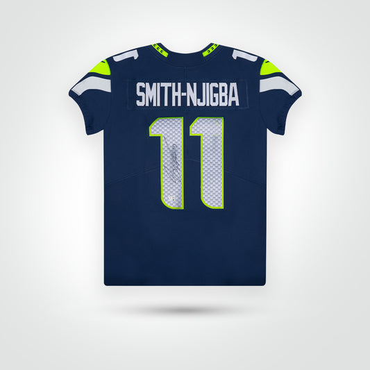 Jaxon Smith-Njigba Signed Seahawks Nike Elite Jersey - The Real Autograph