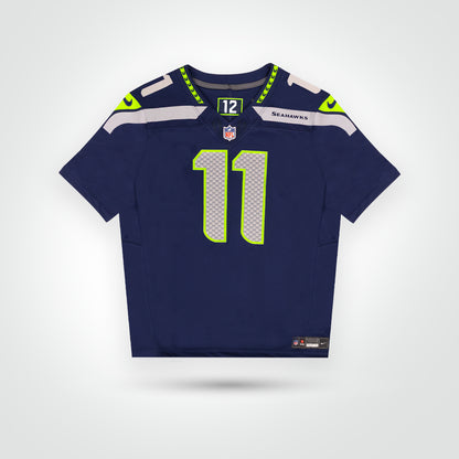 Jaxon Smith-Njigba Signed Seahawks Nike Limited Jersey Inscribed "Emerald City"