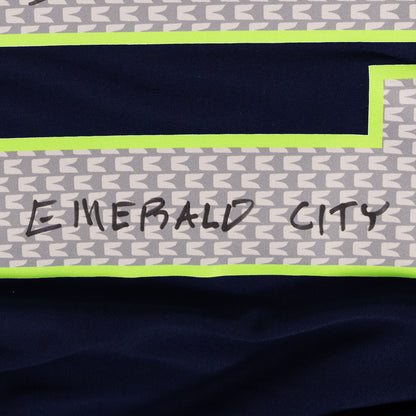 Jaxon Smith-Njigba Signed Seahawks Nike Limited Jersey Inscribed "Emerald City"