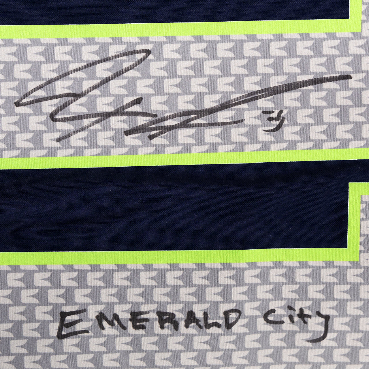 Jaxon Smith-Njigba Signed Seahawks Nike Limited Jersey Inscribed "Emerald City"