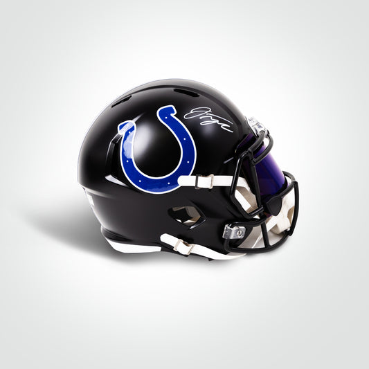 Jonathon Taylor Signed Colts Alternate Speed Full Size Replica Helmet