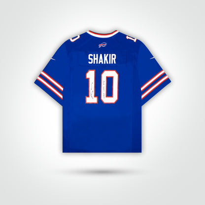 Khalil Shakir Signed Bills Nike Game Jersey Inscribed "Cluth Catch King!"