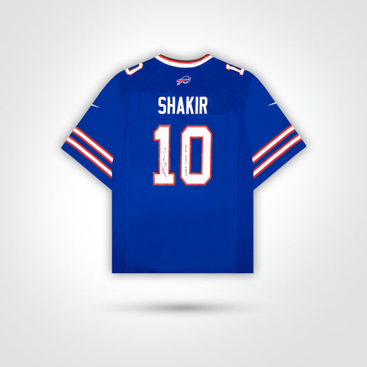 Khalil Shakir Signed Bills Nike Game Jersey Inscribed "Cluth Catch King!"