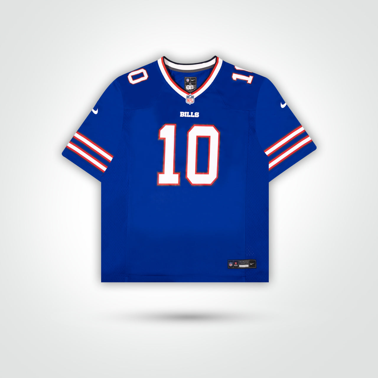 Khalil Shakir Signed Bills Nike Game Jersey Inscribed "Cluth Catch King!"