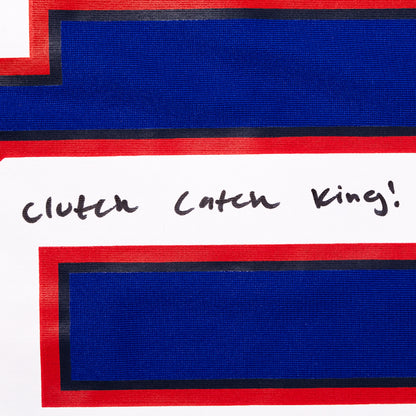 Khalil Shakir Signed Bills Nike Game Jersey Inscribed "Cluth Catch King!"