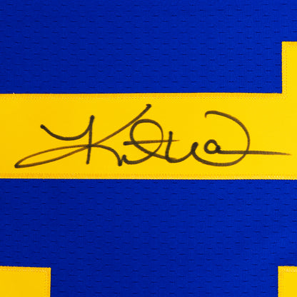 Kurt Warner Signed Rams Mitchell & Ness Replica Jersey