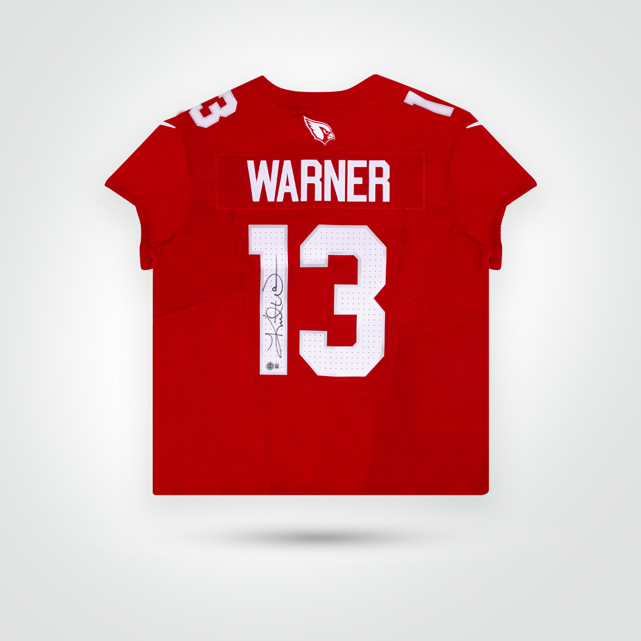 Kurt Warner Signed Cardinals Nike Elite Jersey
