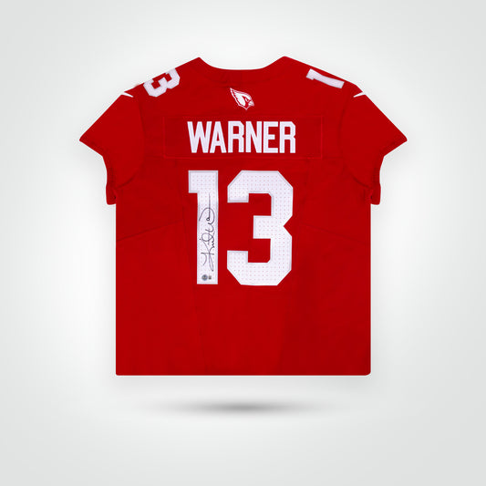 Kurt Warner Signed Cardinals Nike Elite Jersey