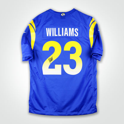 Kyren Williams Signed Rams Nike Game Jersey