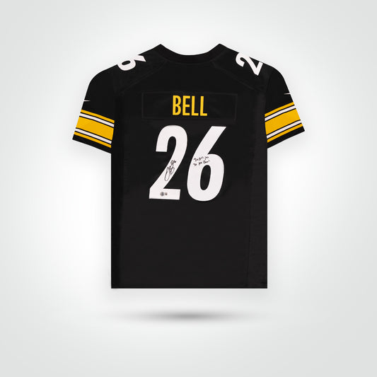Le'Veon Bell Signed Steelers Nike Game Jersey Inscribed "3x All Pro, 3x Pro Bowl"