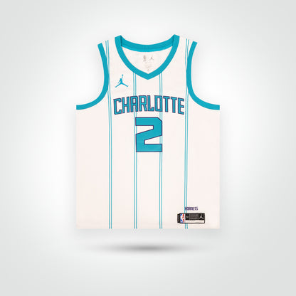Lamelo Ball Signed Hornets Nike Swingman Jersey