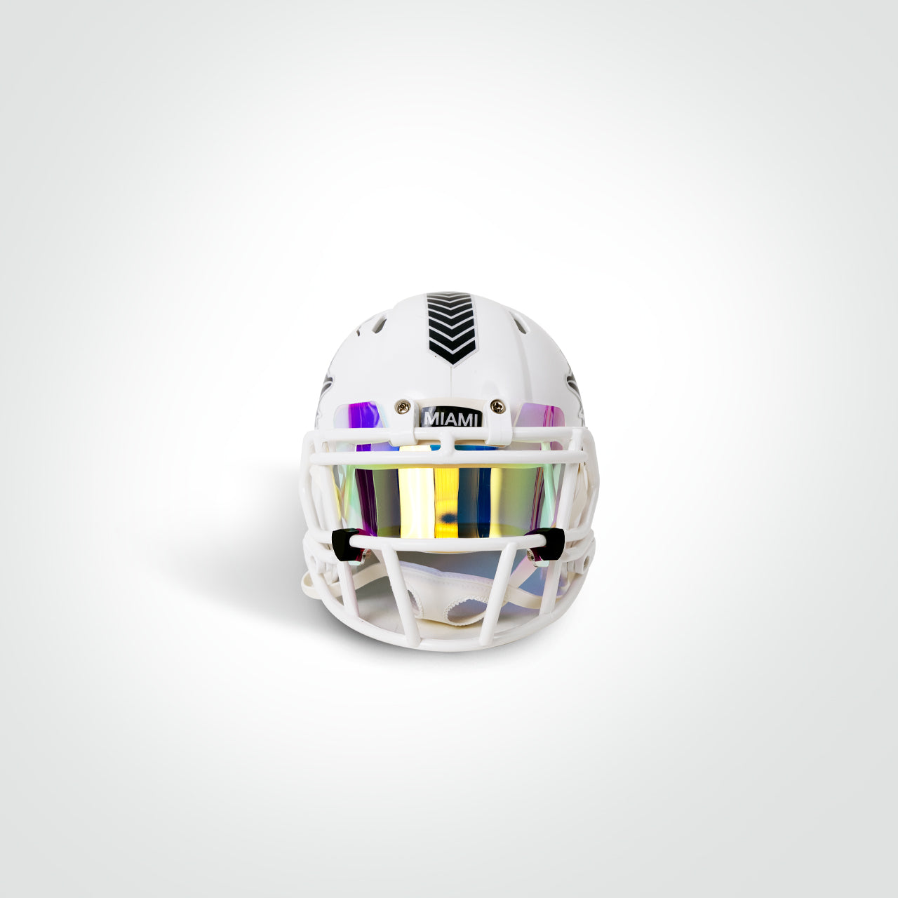 Larry Csonka Signed Dolphins Salute to Service (STS) Mini Helmet