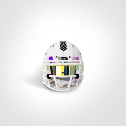 Larry Csonka Signed Dolphins Salute to Service (STS) Mini Helmet
