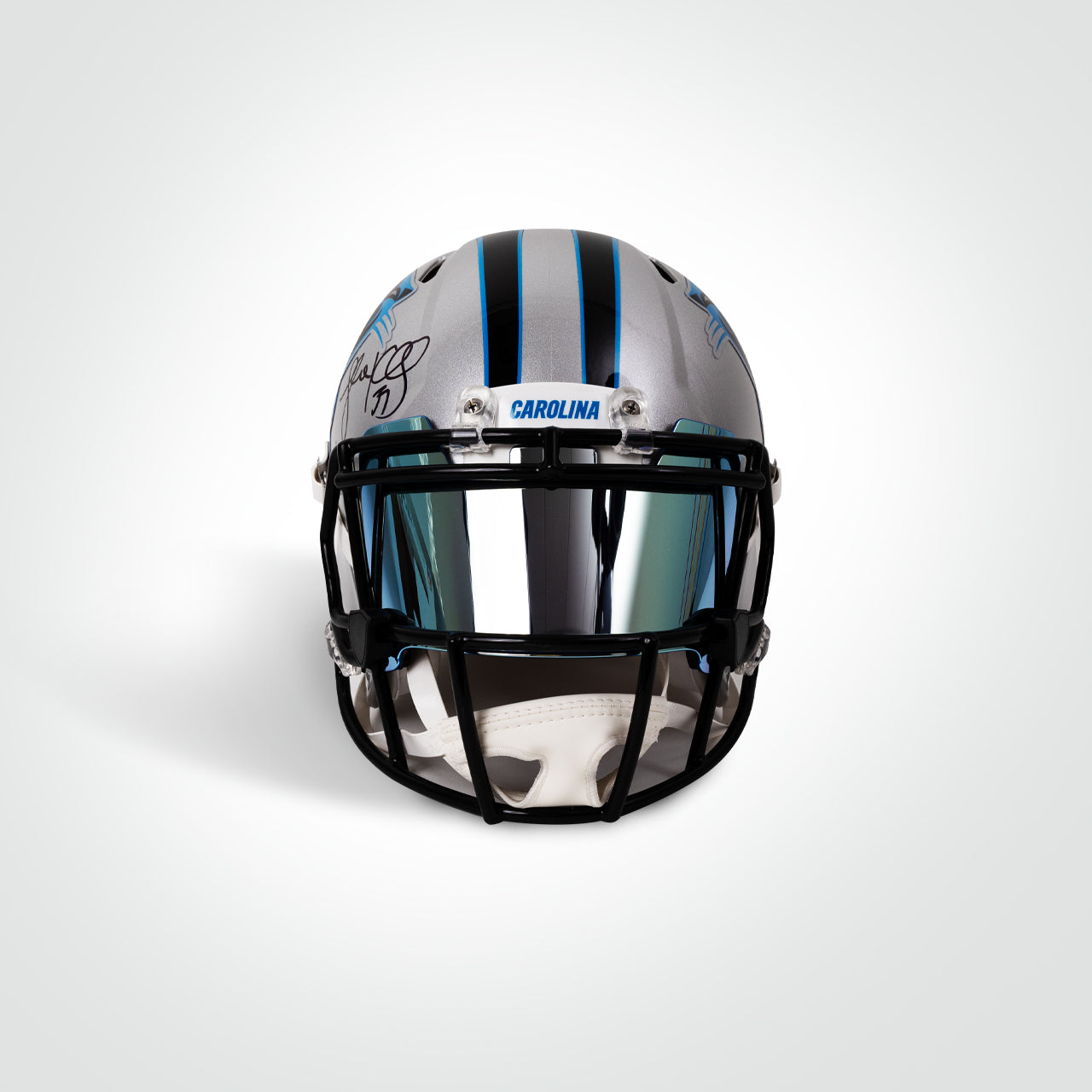 Luke Kuechly Panthers Speed Full Size Authentic Helmet