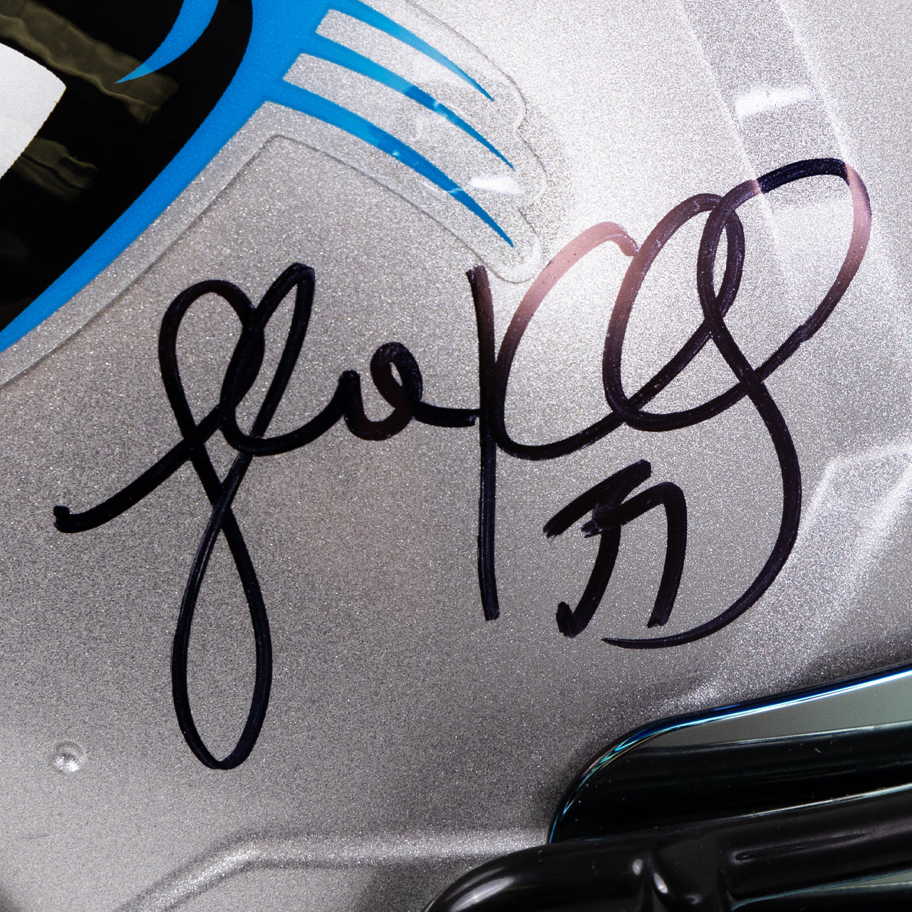 Luke Kuechly Panthers Speed Full Size Authentic Helmet
