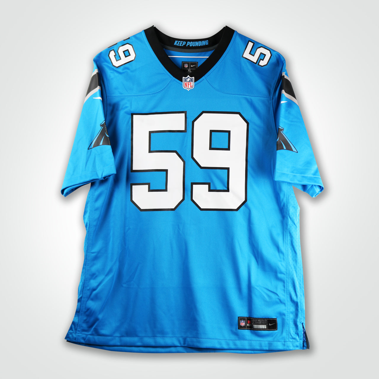 Luke Kuechly Signed Panthers Nike Game Jersey