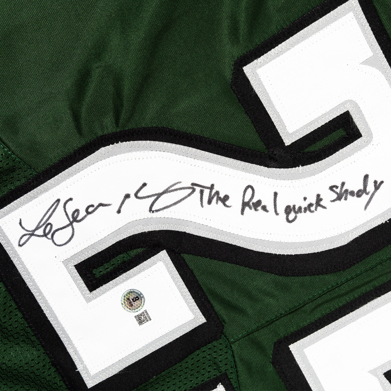 Lesean McCoy Signed Jersey Inscribed "The Real Quick Shady"