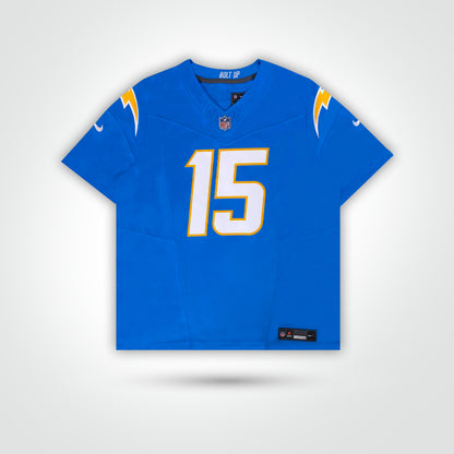 Ladd McConkey Signed Chargers Nike Limited Jersey - The Real Autograph