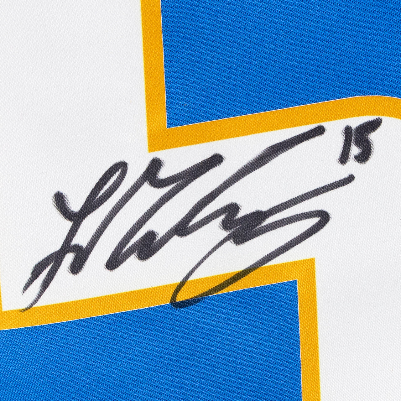 Ladd McConkey Signed Chargers Nike Limited Jersey - The Real Autograph