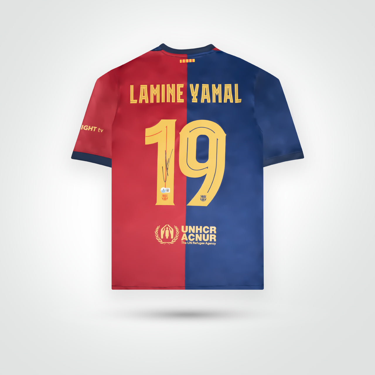 Lamine Yamal Signed FC Barcelona Soccer Jersey