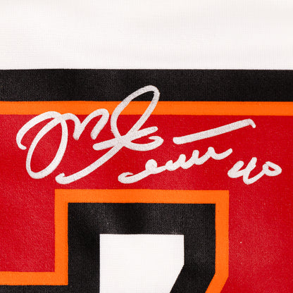 Mike Alstott, Warren Sapp, & Ronde Barber Triple Signed Buccaneers Nike Game Jersey Inscribed "Gruden Bowl"