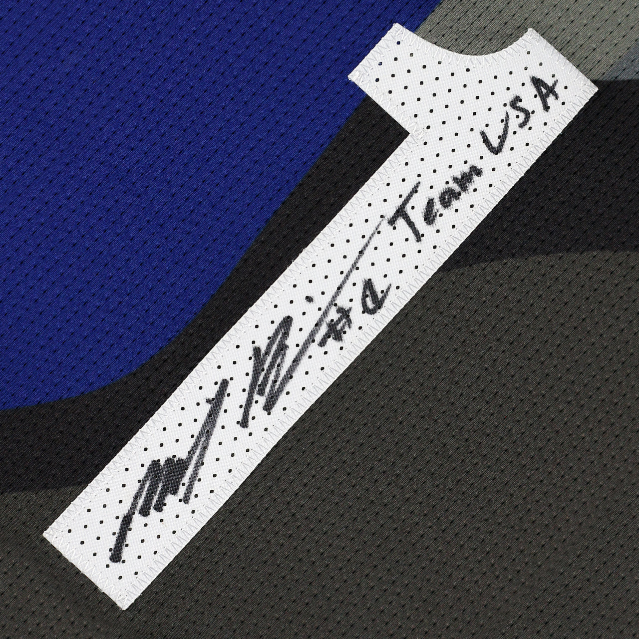 Mikal Bridges Signed Nets Nike Swingman City Edition Jersey Inscribed