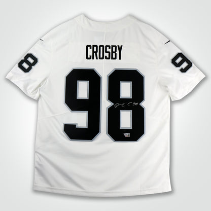 Maxx Crosby Signed Raiders Nike Limited Jersey