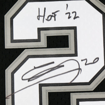 Manu Ginobili Signed Spurs Mitchell & Ness Swingman 02-03 Jersey