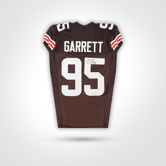 Myles Garrett Signed Jersey - The Real Autograph