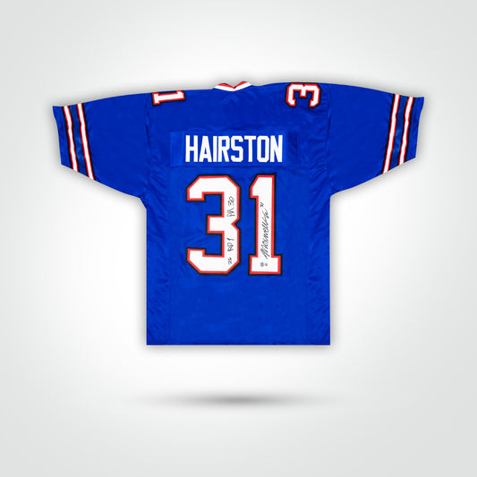 Maxwell Harriston Signed Jersey Inscribed "25 RD 1, PK 30"
