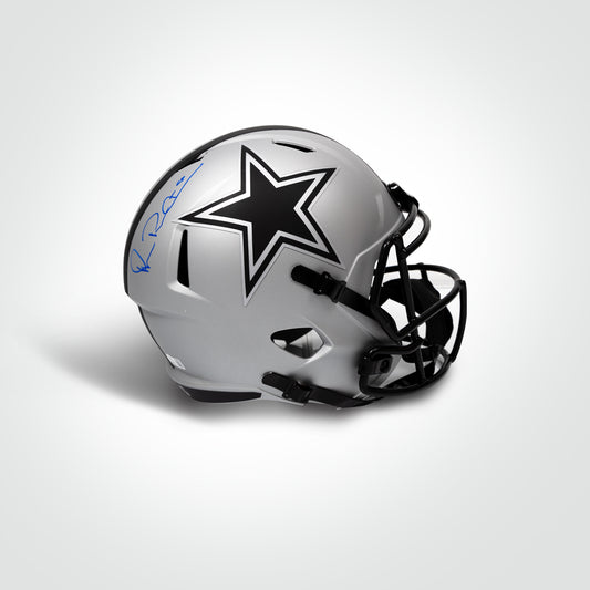 Michael Irvin Signed Cowboys Rave Full Size Replica Helmet